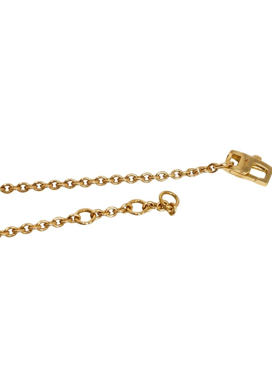 LOUIS VUITTON COLOR BLOSSOM BB BRACELET FEATURING A VIBRANT RED CORNELIAN STONE (EC00112YGB)B